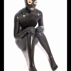 Black Full-Body Suit